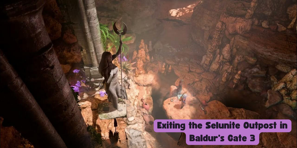 Exiting the Selunite Outpost in Baldur's Gate 3